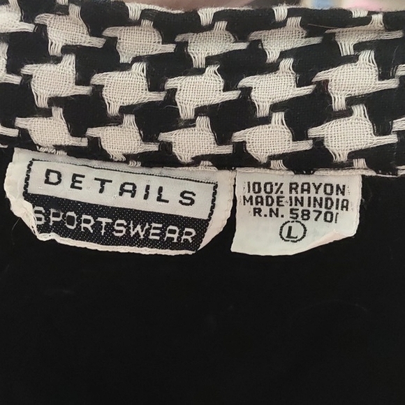 Houndstooth Blazer Details Sportswear - Picture 11 of 12